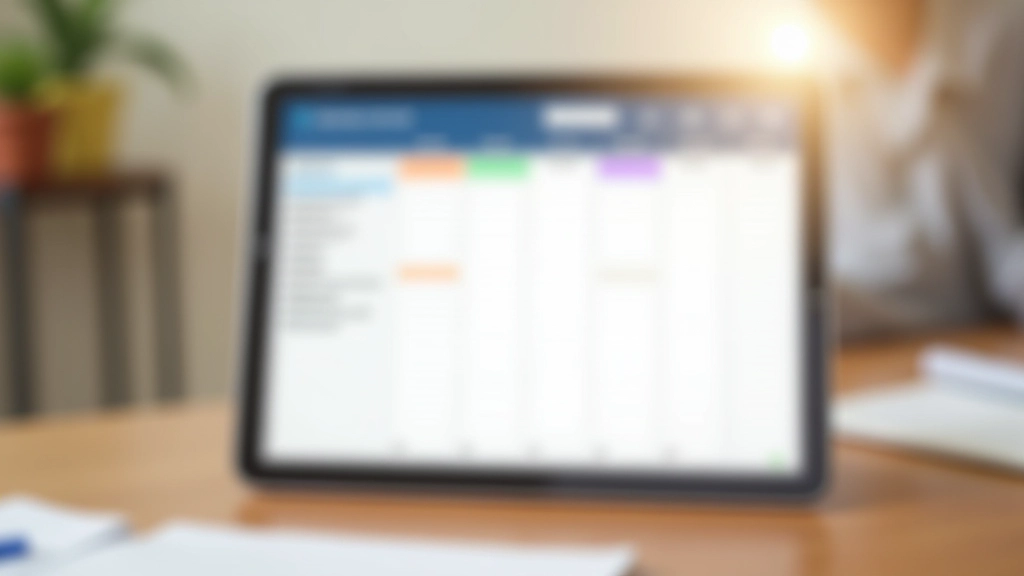 Childcare and eldercare schedule